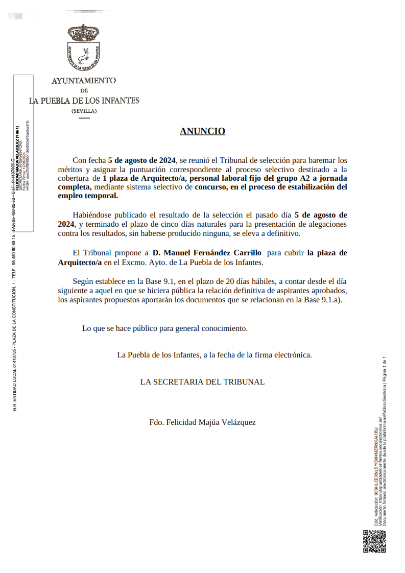 20240812_Publicación_Anuncio_ANUNCIO Resultado Definitivo Arquitecto_001