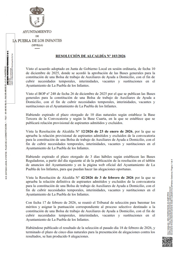 20260302_Resolución_Resolución 103-2026 Aprobación orden aspirantes lista_001