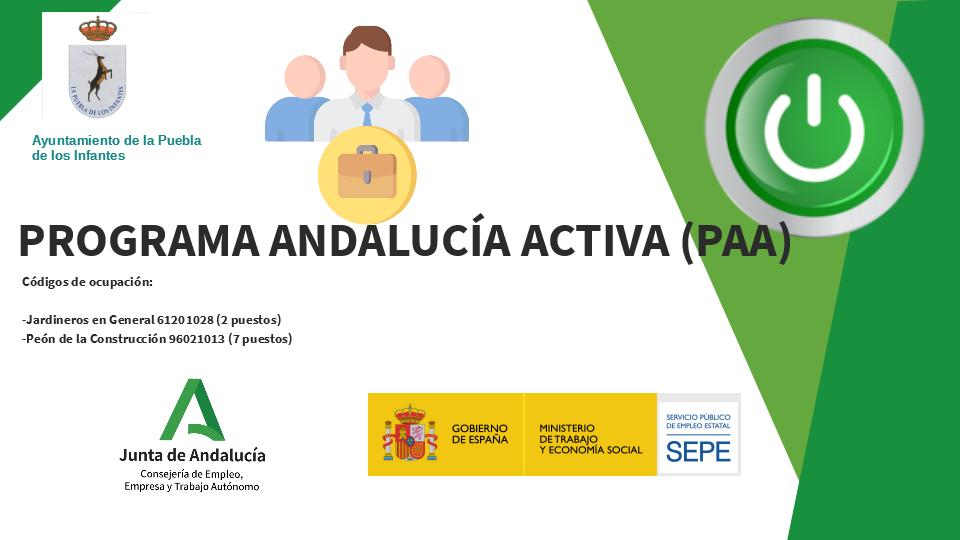 Cartel Publicidad Andalucia Activa